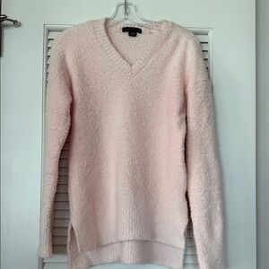 NWOT Sanctuary Soft Pink Blush V-Neck Sweater! Size XXS!